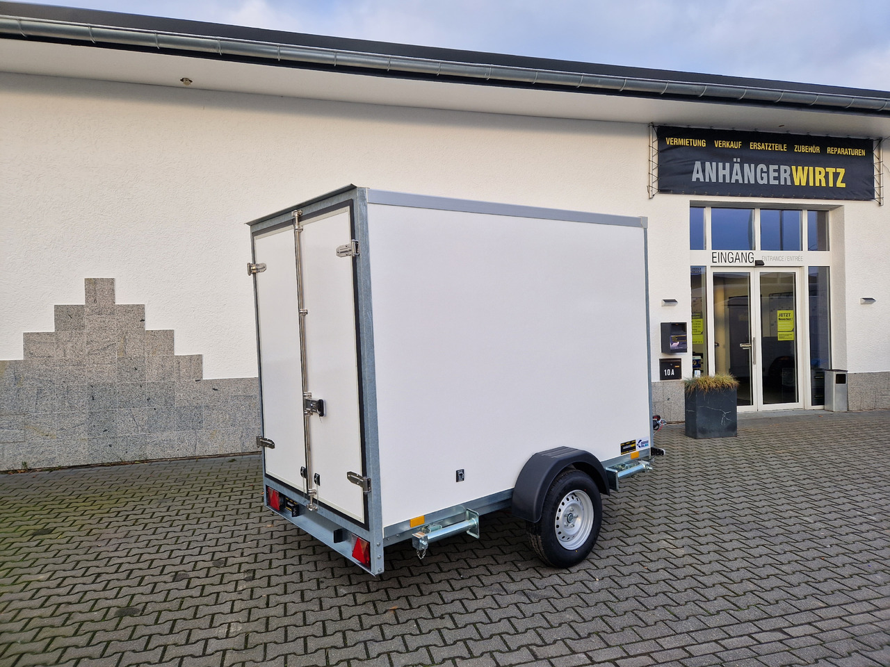 Refrigerator trailer Kargo CoolBoxx FK1326H 251x150x178cm Lebensmittel 230V Govi Kühlung Stützen 1300kg 100km/H: picture 13