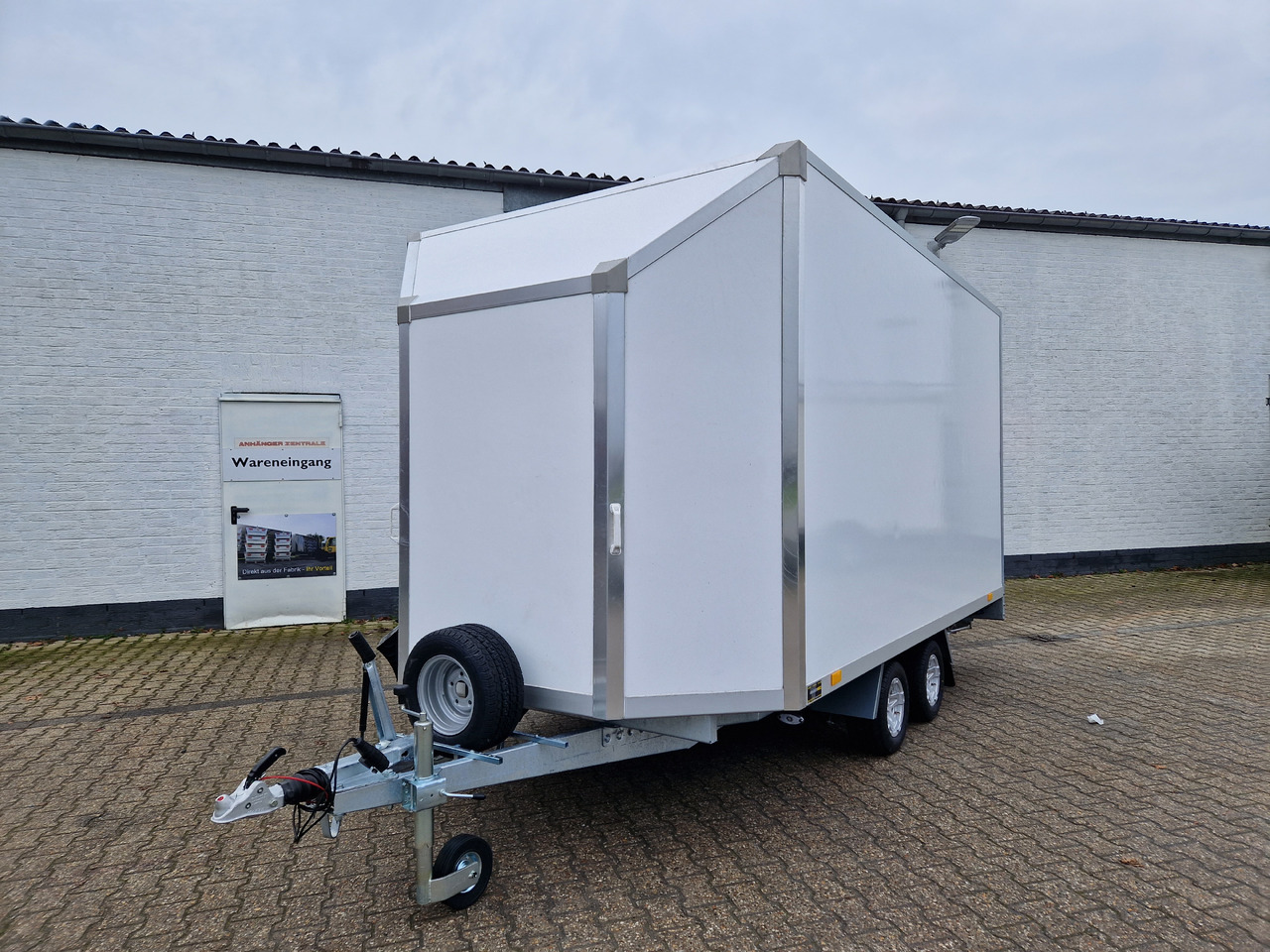 Vending trailer Koffer Hochlader FC2024HTL Messe 400x200x200cm aerodynamisch 10" Alufelgen (XL) 2000kg 100 km/H: picture 14