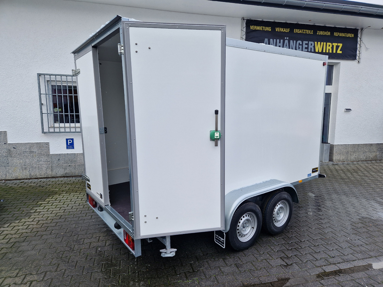 Refrigerator trailer Kühlanhänger AZKF C 3535/180 343x178x200cm Cibin 230V Plus Kühlung 4 Stützen 3500kg: picture 9