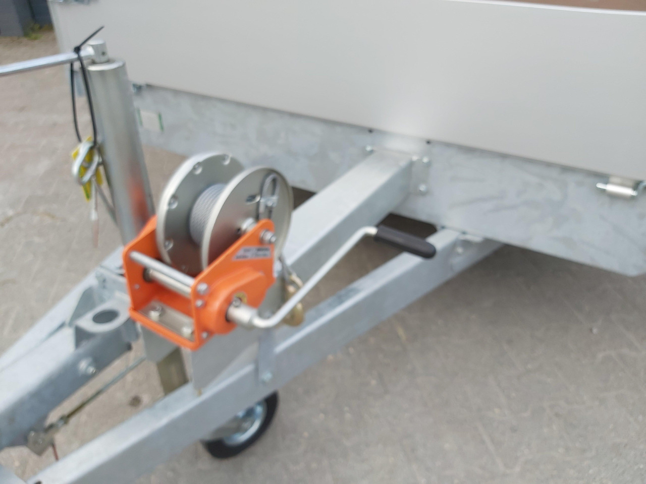 Multi Transporter 406x200x30cm Rampen Winde 13" niedrig Fahrwerk (XL) 3500kg Online Aktion - Plant trailer: picture 5 Multi Transporter 406x200x30cm Rampen Winde 13" niedrig Fahrwerk (XL) 3500kg Online Aktion - Plant trailer: picture 5