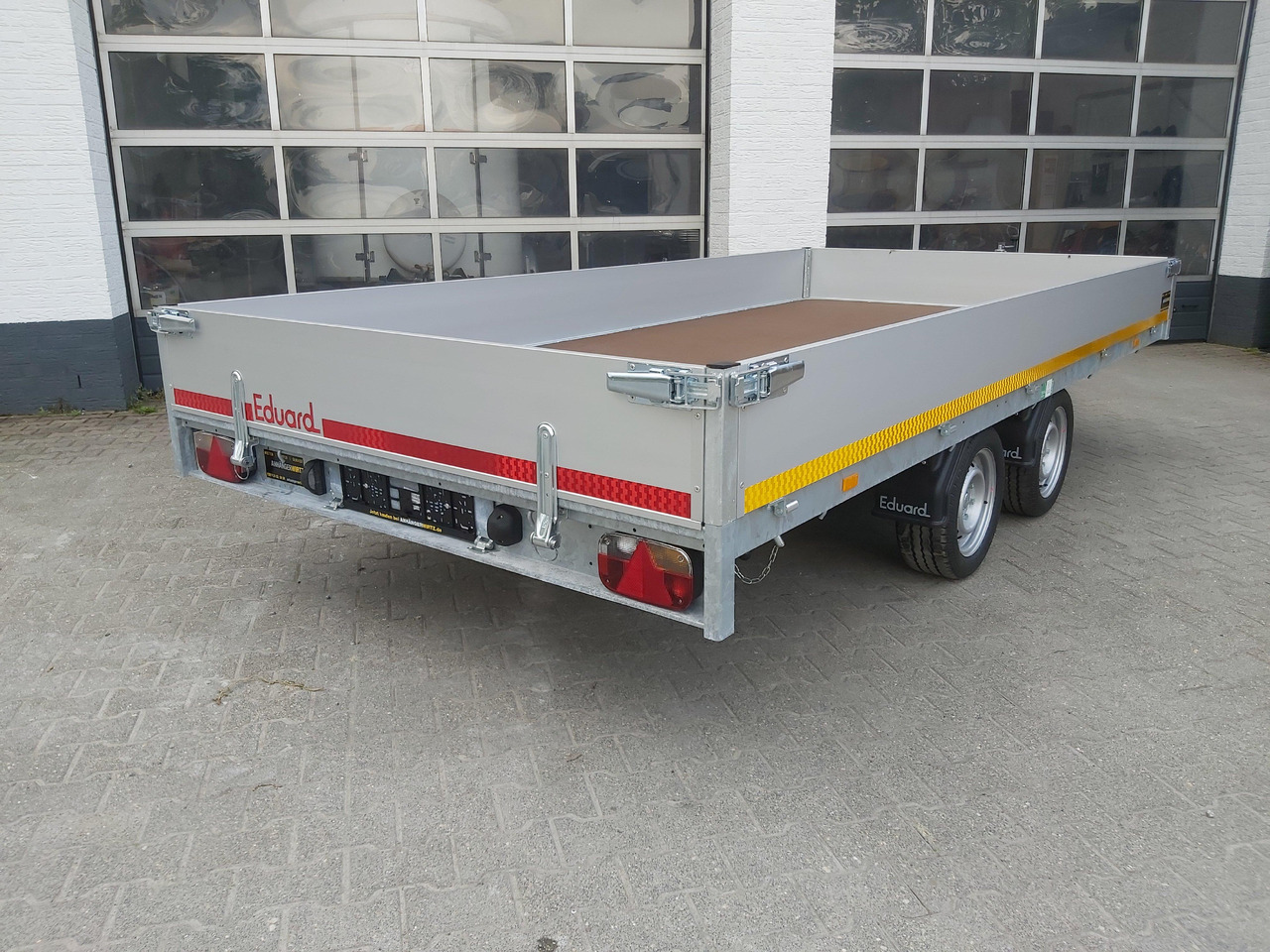Multi Transporter 406x200x30cm Rampen Winde 13" niedrig Fahrwerk (XL) 3500kg Online Aktion - Plant trailer: picture 3 Multi Transporter 406x200x30cm Rampen Winde 13" niedrig Fahrwerk (XL) 3500kg Online Aktion - Plant trailer: picture 3