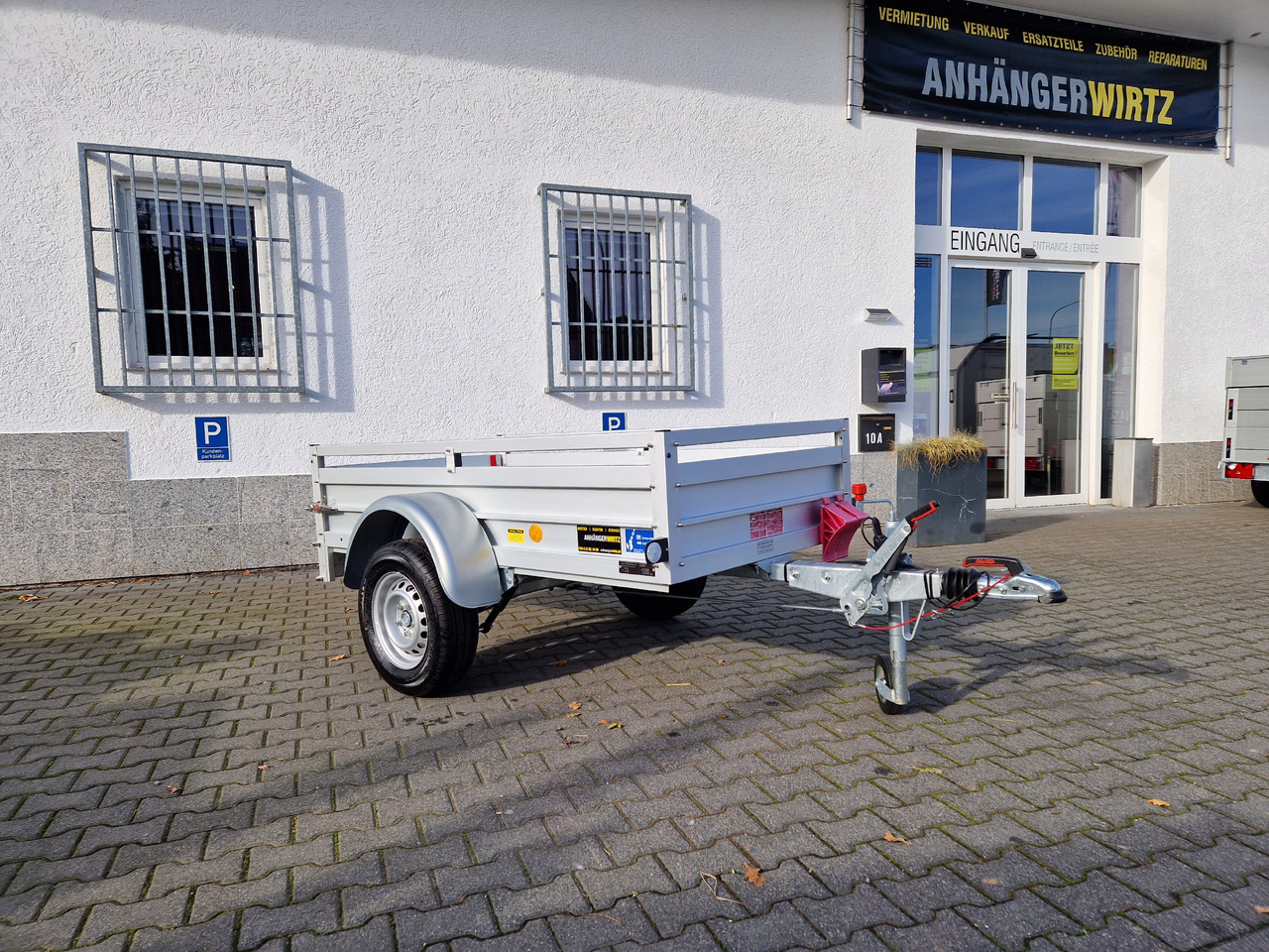 Car trailer PKW Anhänger Koch Aluline+ B1000 205x105x40cm ALUBODEN (XS) 1000kg 100km/H Januar Online: picture 8