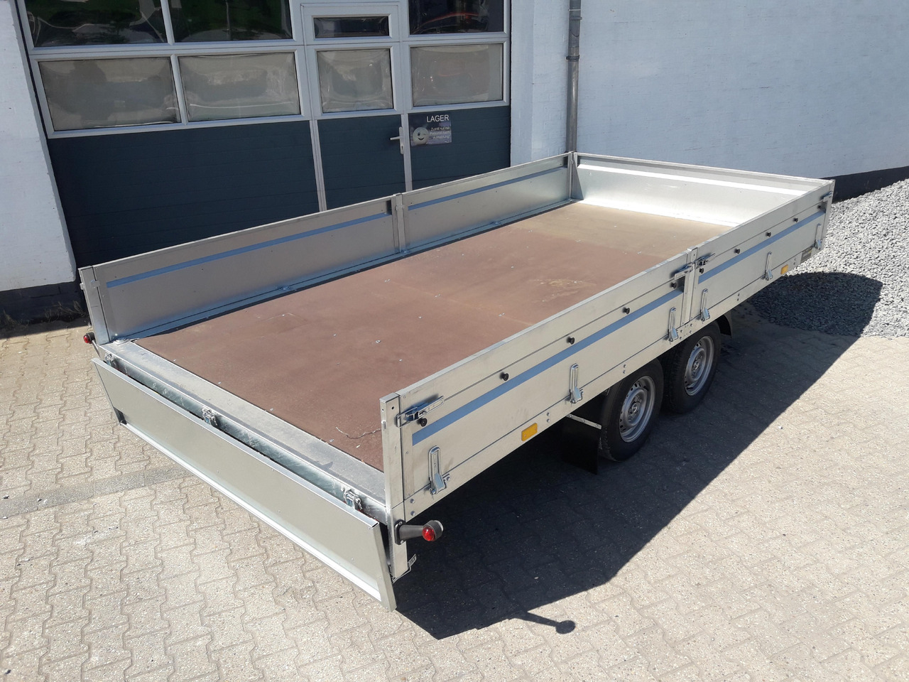 Dropside/ Flatbed trailer Pritschenanhänger Trailstar Nordica 420x215x40cm (XL) 2000kg Januar Online Aktion: picture 9