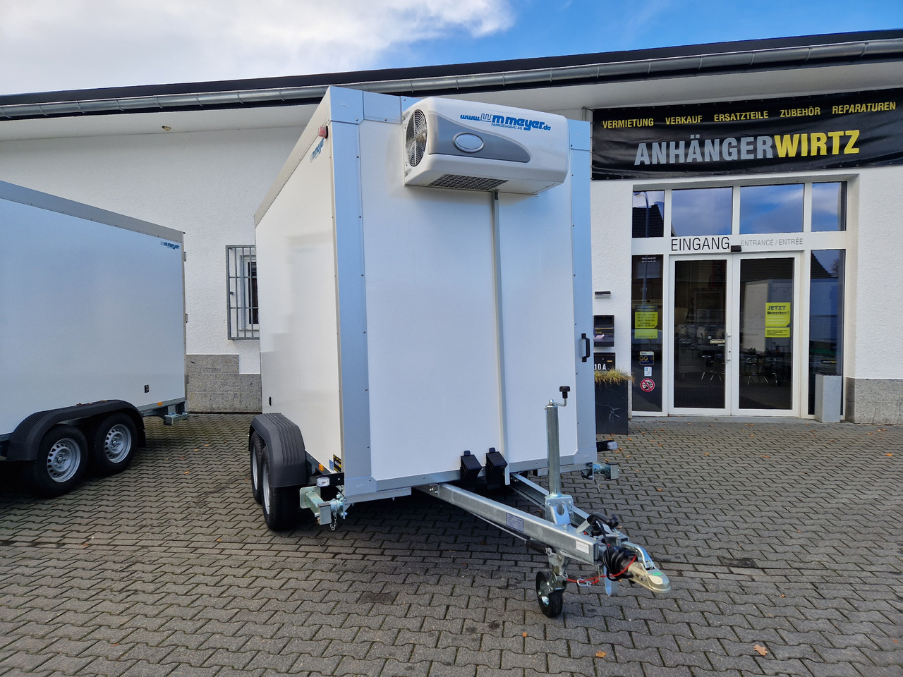 Refrigerator trailer Tiefkühlanhänger AZK 2734/156 336x156x200cm 100 Frigoliner GOVI K6 bis -18°C (M) 2700kg: picture 18