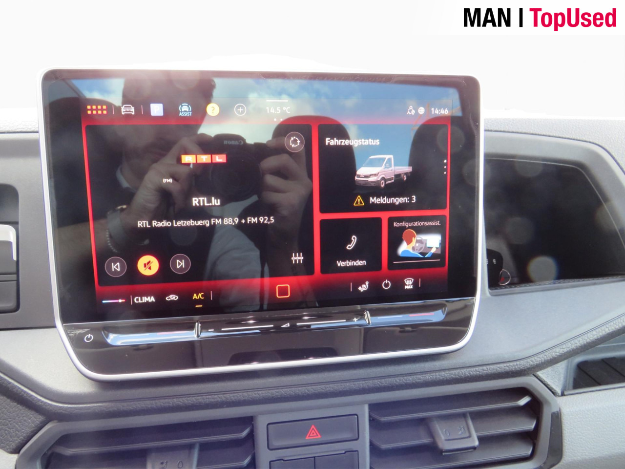 MAN TGE 3.140 4X2F L4 SB EK Pritsche - Flatbed van: picture 5 MAN TGE 3.140 4X2F L4 SB EK Pritsche - Flatbed van: picture 5