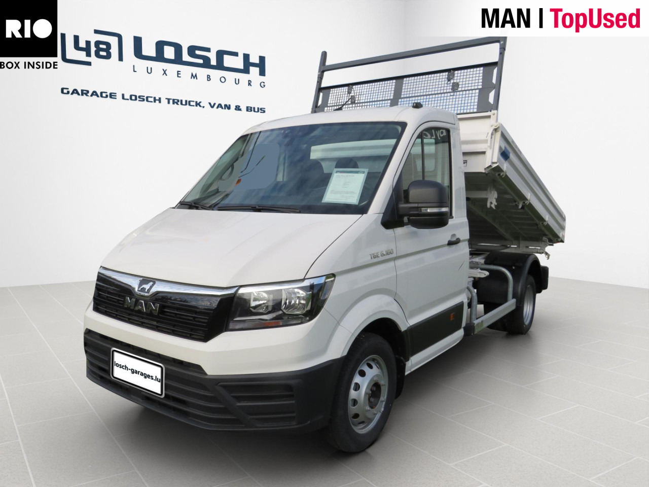 MAN TGE 6.160 4X2 L3 SB EK Meiller-DSK RWD Klima AHK - Tipper van: picture 1 MAN TGE 6.160 4X2 L3 SB EK Meiller-DSK RWD Klima AHK - Tipper van: picture 1