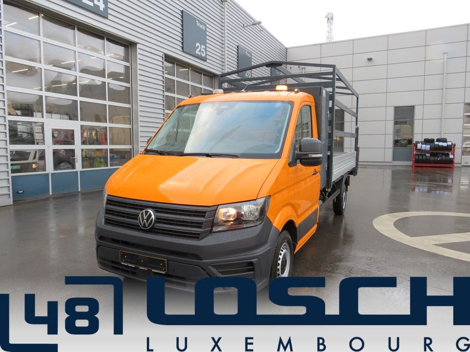 Volkswagen Crafter 35 L4 EK Pritsche+Plane+Werkzeugkoffer - Curtain side van: picture 1 Volkswagen Crafter 35 L4 EK Pritsche+Plane+Werkzeugkoffer - Curtain side van: picture 1