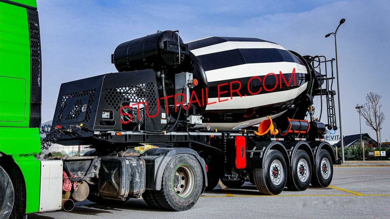 STU 14,7M3 MIXER TRAILER - Concrete mixer semi-trailer: picture 4 STU 14,7M3 MIXER TRAILER - Concrete mixer semi-trailer: picture 4