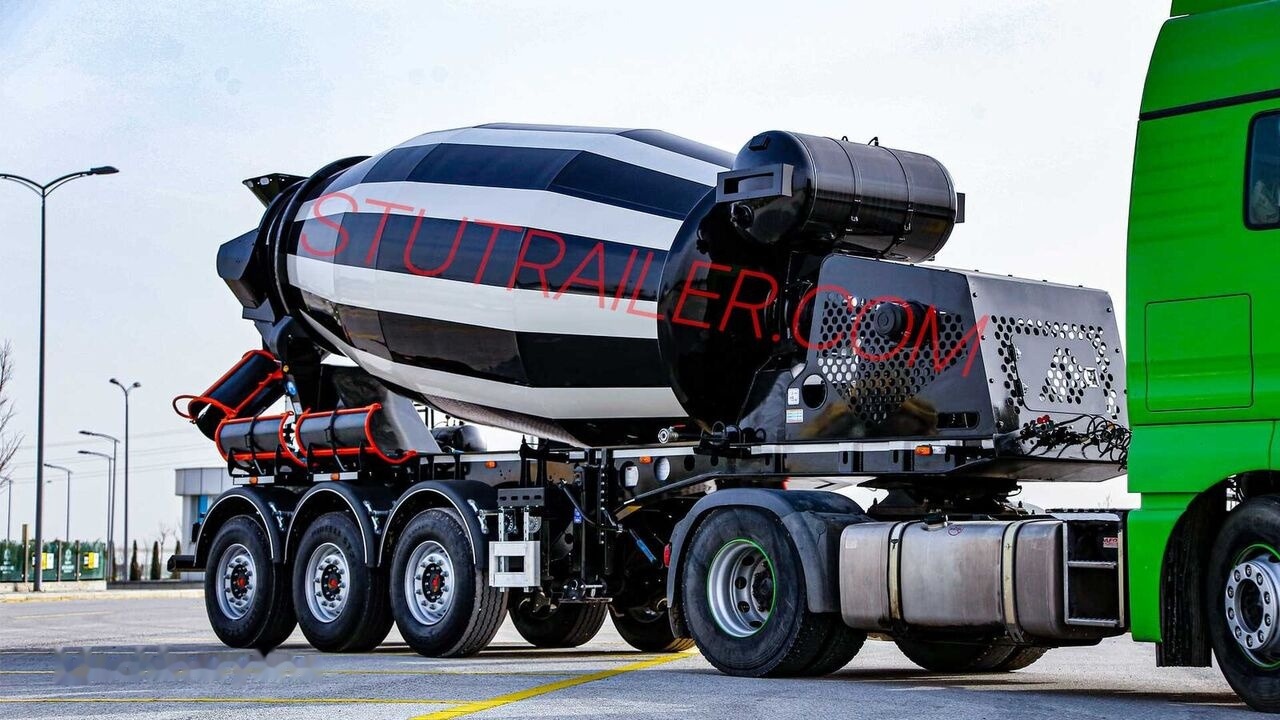 STU 14,7M3 MIXER TRAILER - Concrete mixer semi-trailer: picture 1 STU 14,7M3 MIXER TRAILER - Concrete mixer semi-trailer: picture 1