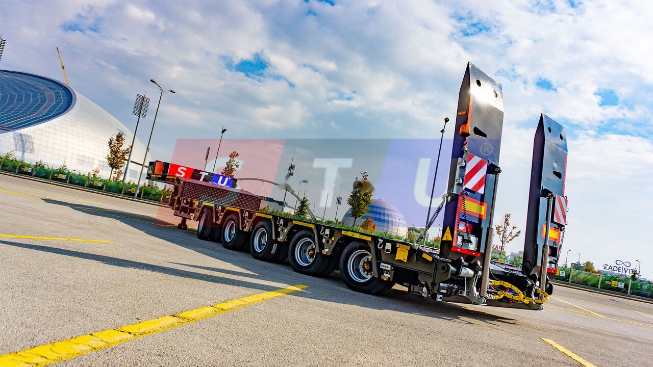 STU 5 Axle Lowbed / Extendable on lease STU 5 Axle Lowbed / Extendable: picture 13 STU 5 Axle Lowbed / Extendable on lease STU 5 Axle Lowbed / Extendable: picture 13