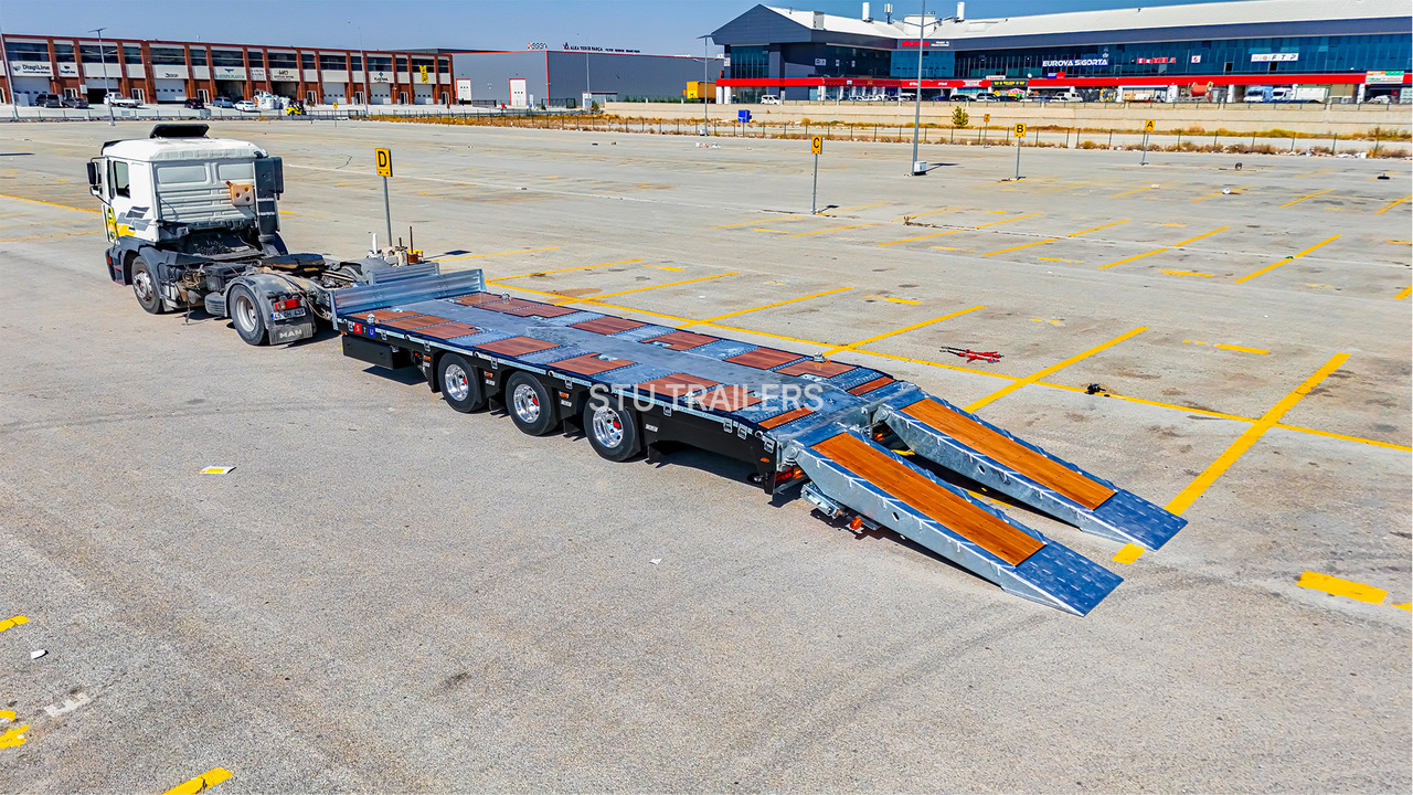 STU Drawbar Trailer - Center Axle - Low loader trailer: picture 1 STU Drawbar Trailer - Center Axle - Low loader trailer: picture 1