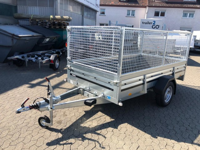 Brenderup 2300S Stahl Laubgitter, 1,3 to. kippbar KV, 3010x1530x400mm - Car trailer: picture 2 Brenderup 2300S Stahl Laubgitter, 1,3 to. kippbar KV, 3010x1530x400mm - Car trailer: picture 2