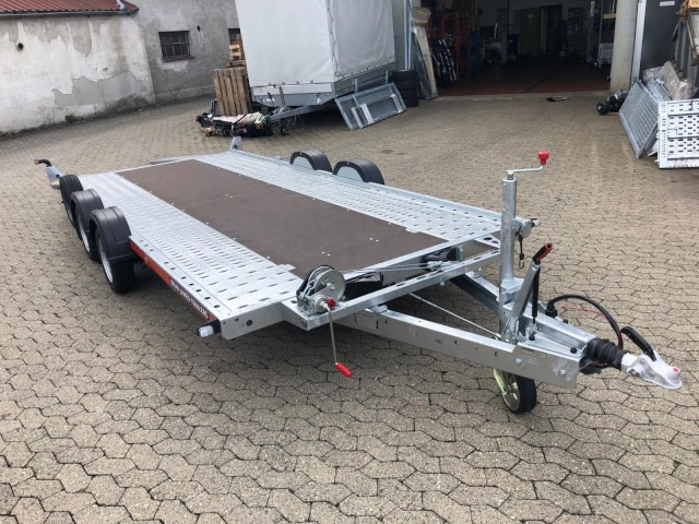 Brian James A4 Transporter, 125-2424, 5000 x 2000 mm, 3,0 to. Seilwinde - Autotransporter trailer: picture 1 Brian James A4 Transporter, 125-2424, 5000 x 2000 mm, 3,0 to. Seilwinde - Autotransporter trailer: picture 1