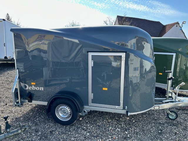 Cheval Liberte Debon Fourgon Cargo 2 Poly + Türe Eisengrau 1300 kg, 100 km/h, 300x155x168cm - Closed box trailer: picture 3 Cheval Liberte Debon Fourgon Cargo 2 Poly + Türe Eisengrau 1300 kg, 100 km/h, 300x155x168cm - Closed box trailer: picture 3