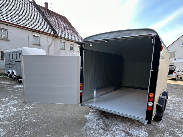 New Closed box trailer Cheval Liberte Debon Roadster 800 Alu +​ Türe 3500 kg, 100 km/h, 435x202x202cm: picture 16