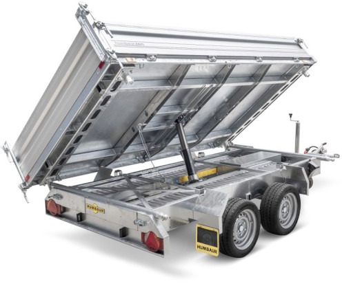 Humbaur 3-Seitenkipper HTK 3500.41 Alu, 4100 x 2100 x 350 mm, 3,5 to. - Tipper trailer: picture 1 Humbaur 3-Seitenkipper HTK 3500.41 Alu, 4100 x 2100 x 350 mm, 3,5 to. - Tipper trailer: picture 1
