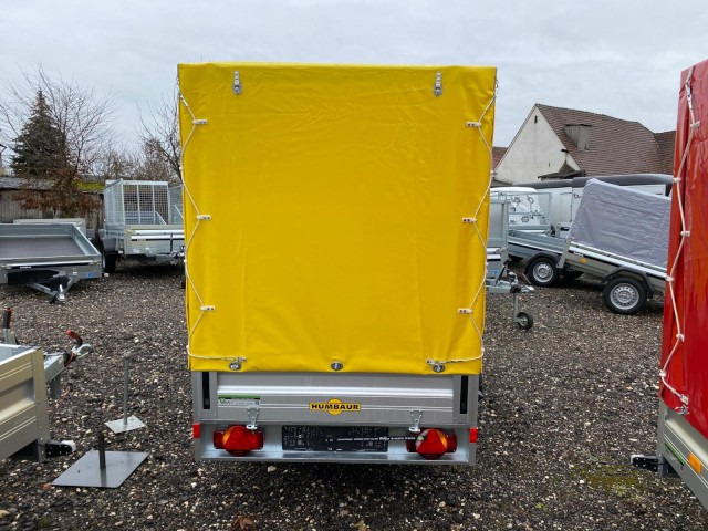 Humbaur HA 132513 mit KV, Hochplane 160 cm, 100 km/h 1300 kg, 2510 x 1310 x 350mm - Car trailer: picture 4 Humbaur HA 132513 mit KV, Hochplane 160 cm, 100 km/h 1300 kg, 2510 x 1310 x 350mm - Car trailer: picture 4