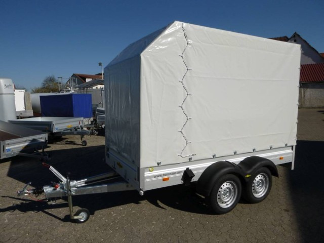 Humbaur HA 203015 mit Plane + Spriegel 200 cm Lichte Höhe, 2,0 to. ZG. 3030 x 1500 x 350 mm - Car trailer: picture 1 Humbaur HA 203015 mit Plane + Spriegel 200 cm Lichte Höhe, 2,0 to. ZG. 3030 x 1500 x 350 mm - Car trailer: picture 1