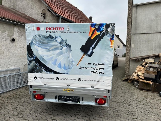 Humbaur HT 253118 Hochlader 2,5 to. mit Hochplane 200 cm, Digitaldruck - Car trailer: picture 4 Humbaur HT 253118 Hochlader 2,5 to. mit Hochplane 200 cm, Digitaldruck - Car trailer: picture 4
