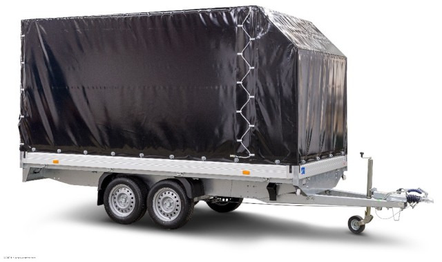 Humbaur HT 254118 Hochlader mit Plane 4100x1850x350mm - Car trailer: picture 2 Humbaur HT 254118 Hochlader mit Plane 4100x1850x350mm - Car trailer: picture 2