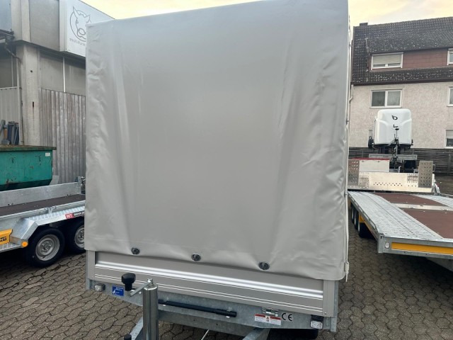 Humbaur HUK 272715 Heckkipper 2,7 t. mit Hochplane 2680 x 1500 x 300mm - Tipper trailer: picture 3 Humbaur HUK 272715 Heckkipper 2,7 t. mit Hochplane 2680 x 1500 x 300mm - Tipper trailer: picture 3