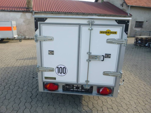 Humbaur Koffer HK 132513-10P, 100 km/h 1,3 t. 2510 x 1310 x 1000 mm - Closed box trailer: picture 3 Humbaur Koffer HK 132513-10P, 100 km/h 1,3 t. 2510 x 1310 x 1000 mm - Closed box trailer: picture 3