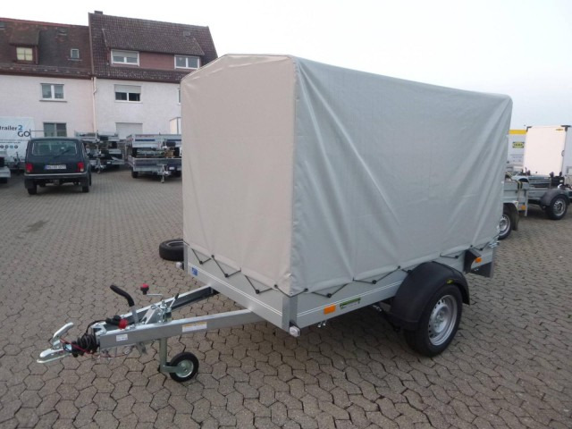 Humbaur Startrailer H132513 Alu mit Hochplane 150 cm, 251x131x30cm - Car trailer: picture 1 Humbaur Startrailer H132513 Alu mit Hochplane 150 cm, 251x131x30cm - Car trailer: picture 1