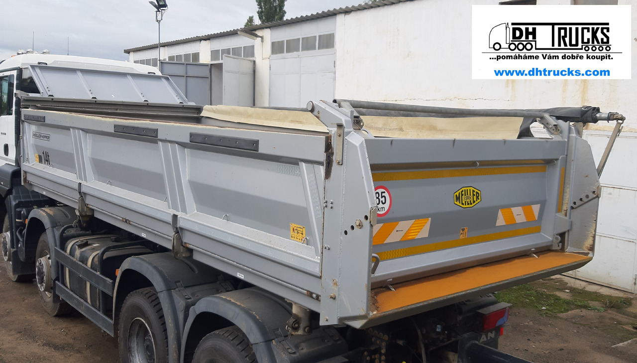 Tipper for transportation of bulk materials MAN TGS 41.500 8x6 BB MEILLER S3 BORDMATIC / TAŽNÉ * AHK 36.000 kg / souprava * Zug 60.000 kg: picture 8 Tipper for transportation of bulk materials MAN TGS 41.500 8x6 BB MEILLER S3 BORDMATIC / TAŽNÉ * AHK 36.000 kg / souprava * Zug 60.000 kg: picture 8