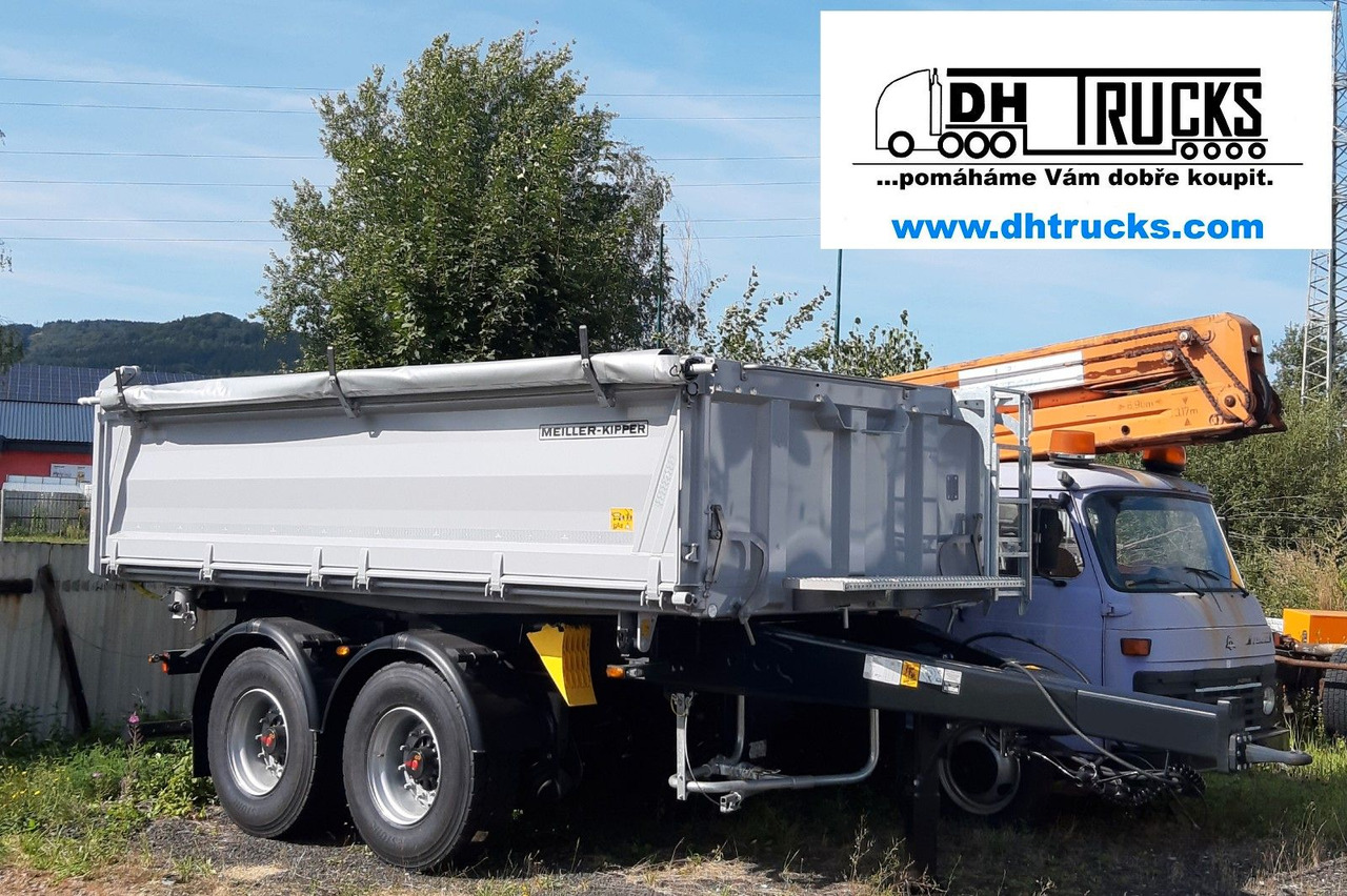 Meiller MZDA 1822 / Y / LIFTACHSE / Plane / SOFORT - Tipper trailer: picture 1 Meiller MZDA 1822 / Y / LIFTACHSE / Plane / SOFORT - Tipper trailer: picture 1