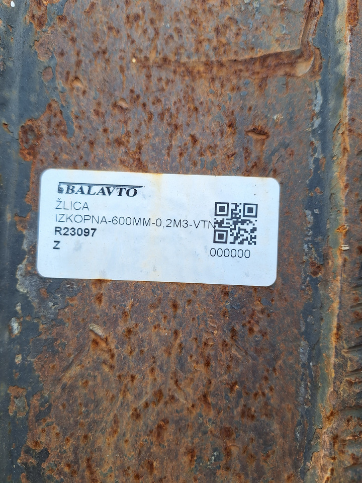 Digging bucket 600 mm VTN - Excavator bucket: picture 5 Digging bucket 600 mm VTN - Excavator bucket: picture 5