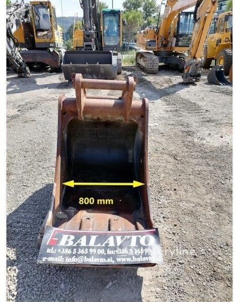 Narrow digging bucket 800 mm - Excavator bucket: picture 1 Narrow digging bucket 800 mm - Excavator bucket: picture 1