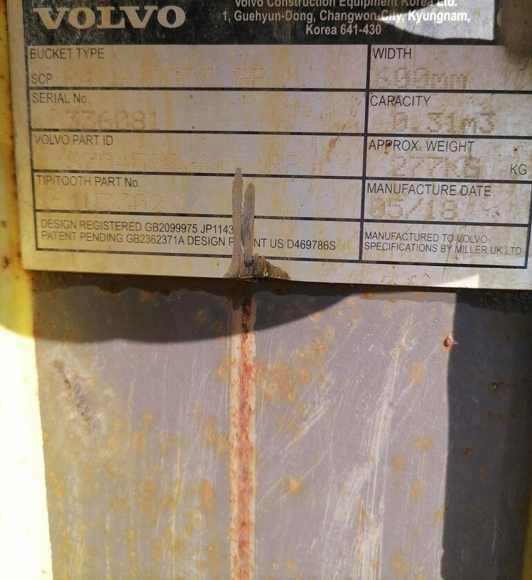 Excavator bucket VTN Digging bucket 1300 mm: picture 10