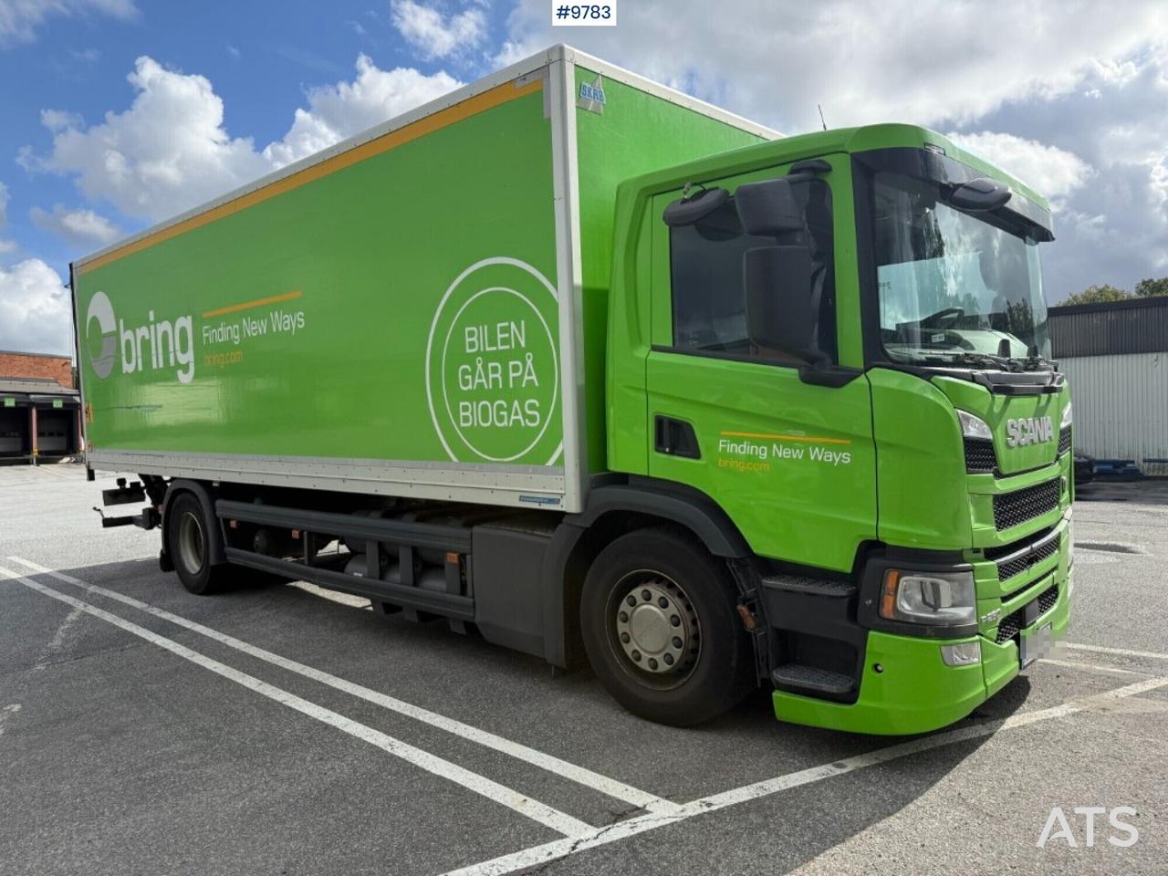 Box truck Scania P280 gas-powered - Box truck: picture 2 Box truck Scania P280 gas-powered - Box truck: picture 2