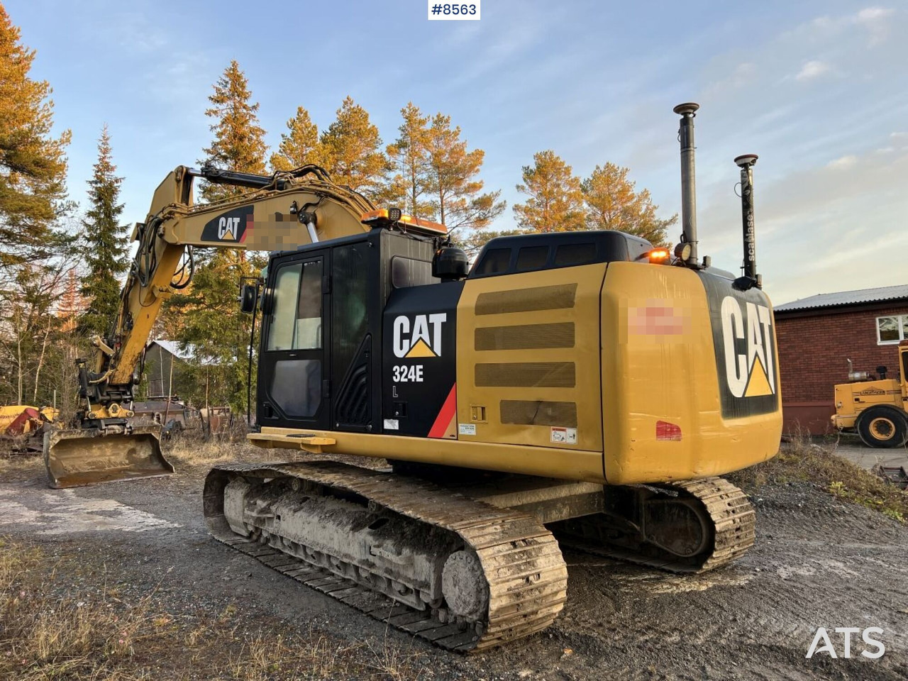 CAT 324 EL with Engcon tiltrotator and bucket (SEE VIDEO) - Crawler excavator: picture 3 CAT 324 EL with Engcon tiltrotator and bucket (SEE VIDEO) - Crawler excavator: picture 3