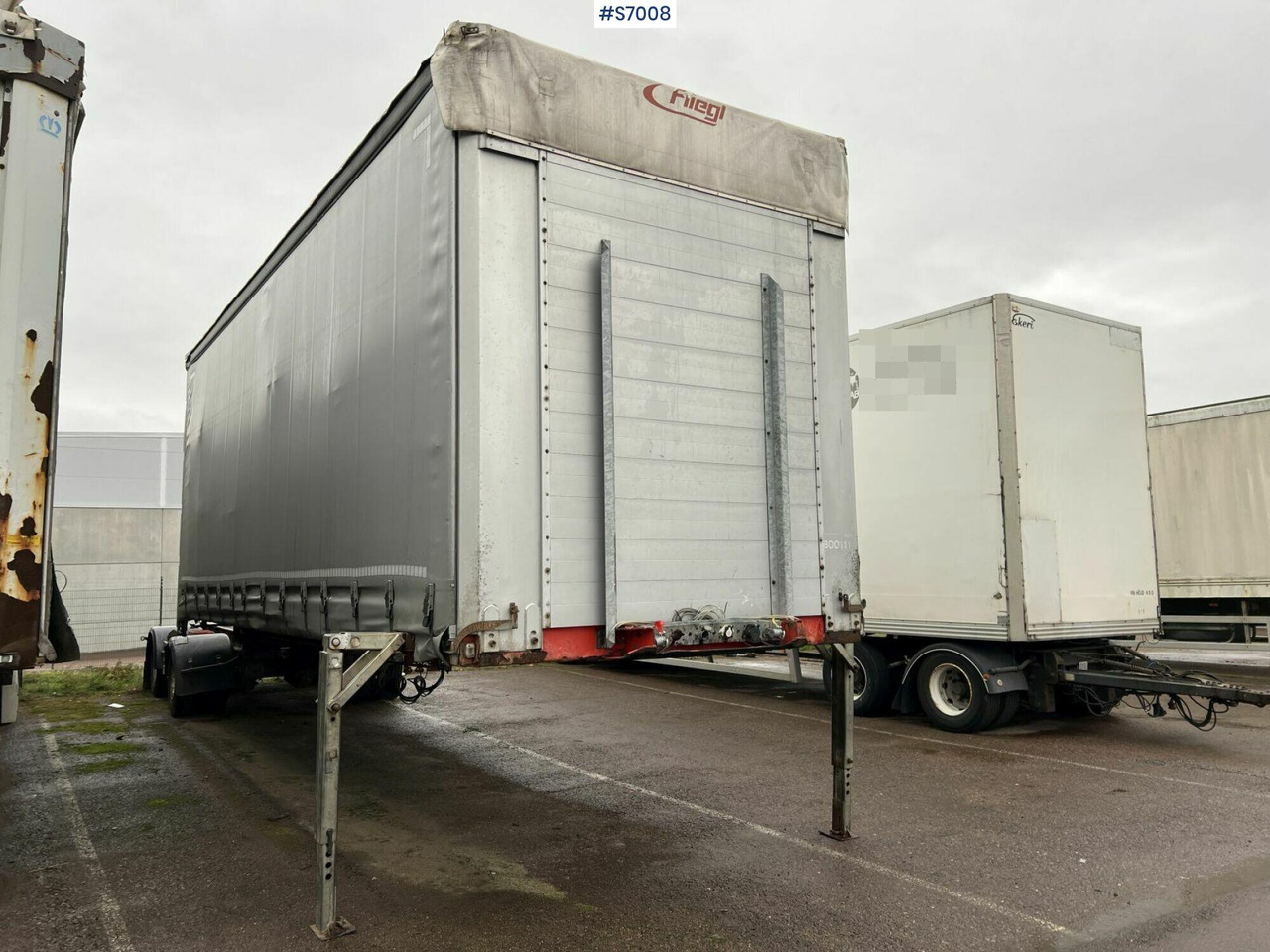 Fliegl SZS380 Link-Trailer - Curtainsider semi-trailer: picture 2 Fliegl SZS380 Link-Trailer - Curtainsider semi-trailer: picture 2