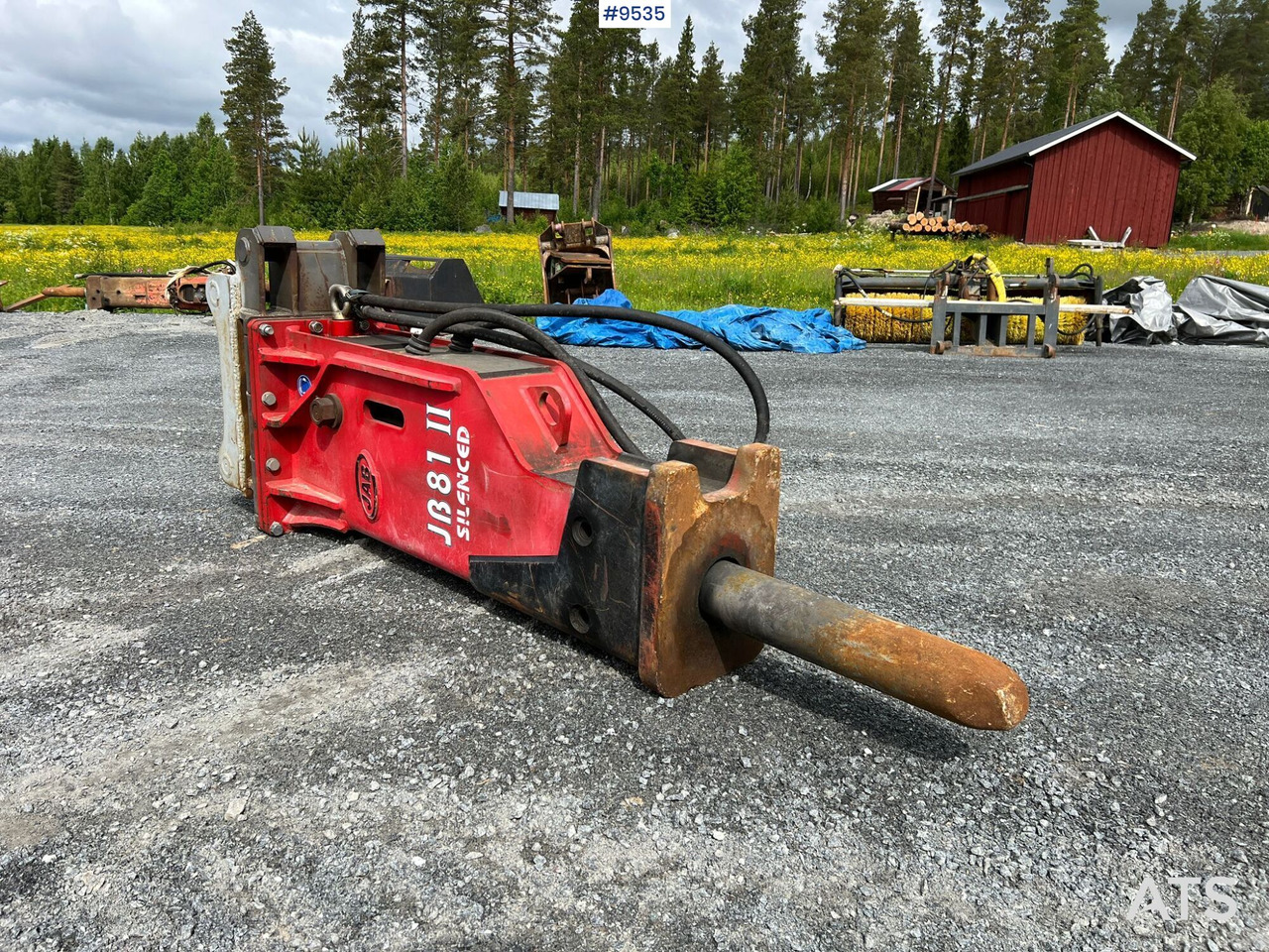 JAB JB81 Hydraulic hammer S70 - Hydraulic hammer for Construction machinery: picture 2 JAB JB81 Hydraulic hammer S70 - Hydraulic hammer for Construction machinery: picture 2