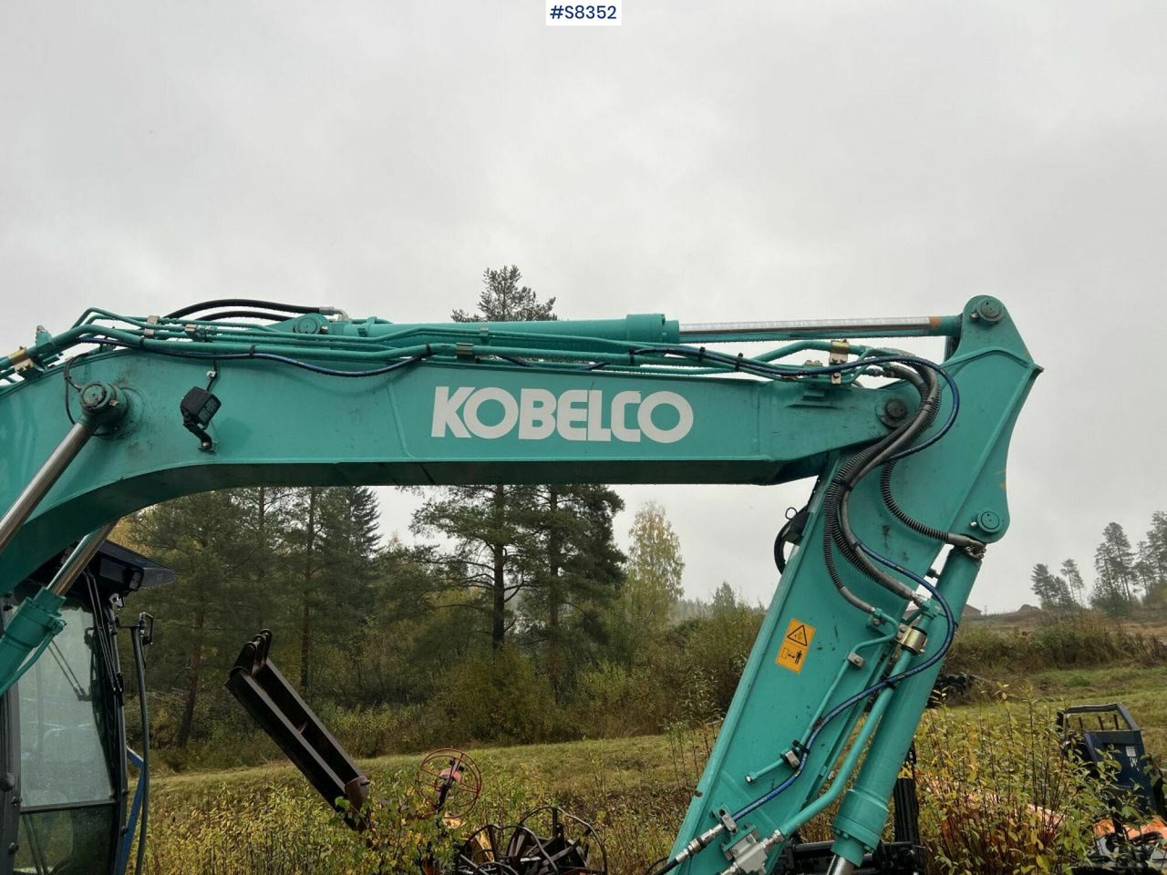 Crawler excavator KOBELCO SK140 SRLC-7 with Trejon Cutting unit and Engcon tiltrotator (SEE VIDEO): picture 19