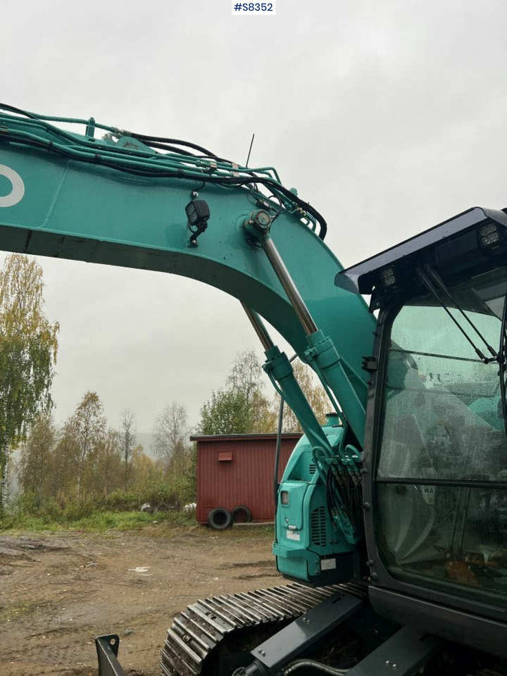 Crawler excavator KOBELCO SK140 SRLC-7 with Trejon Cutting unit and Engcon tiltrotator (SEE VIDEO): picture 16