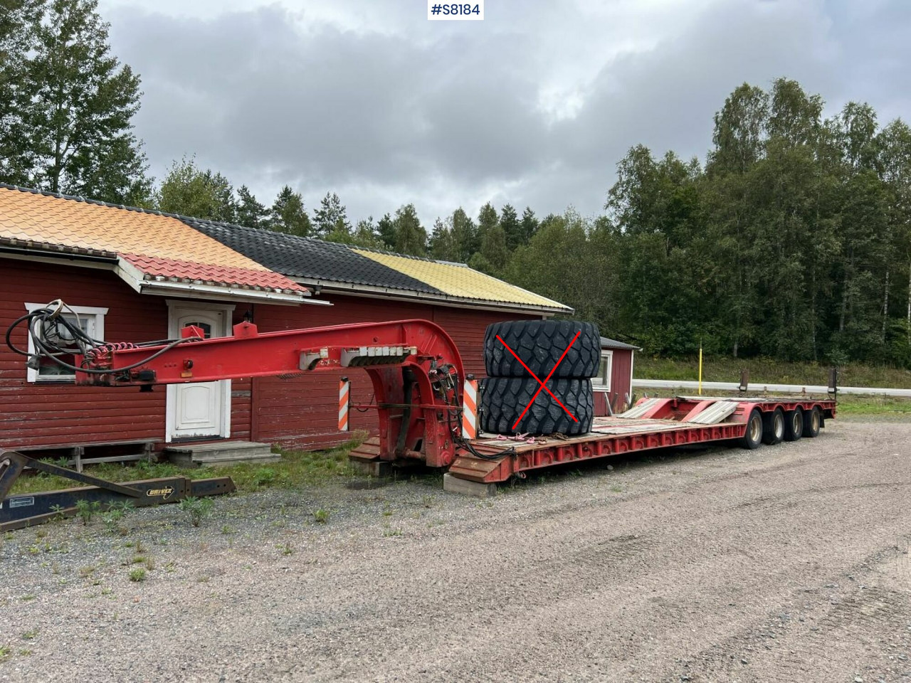 Machine trailer VM Trailer-52-4-PNKSSEO - Low loader semi-trailer: picture 1 Machine trailer VM Trailer-52-4-PNKSSEO - Low loader semi-trailer: picture 1