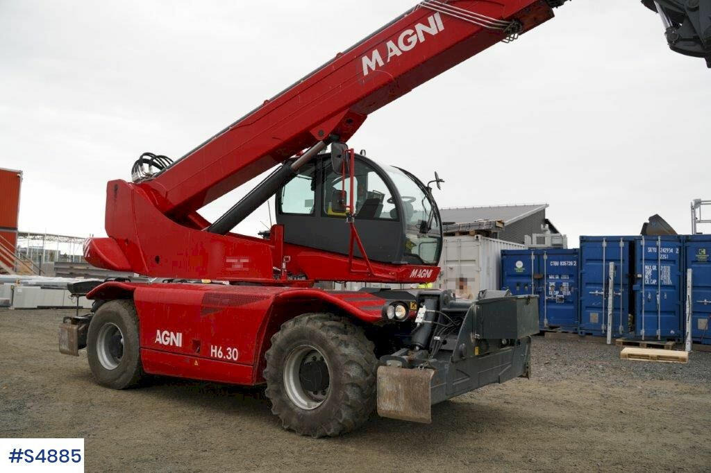 Telescopic handler Magni RTH 6,30 SH-M/C Around turning telescopic loader: picture 8
