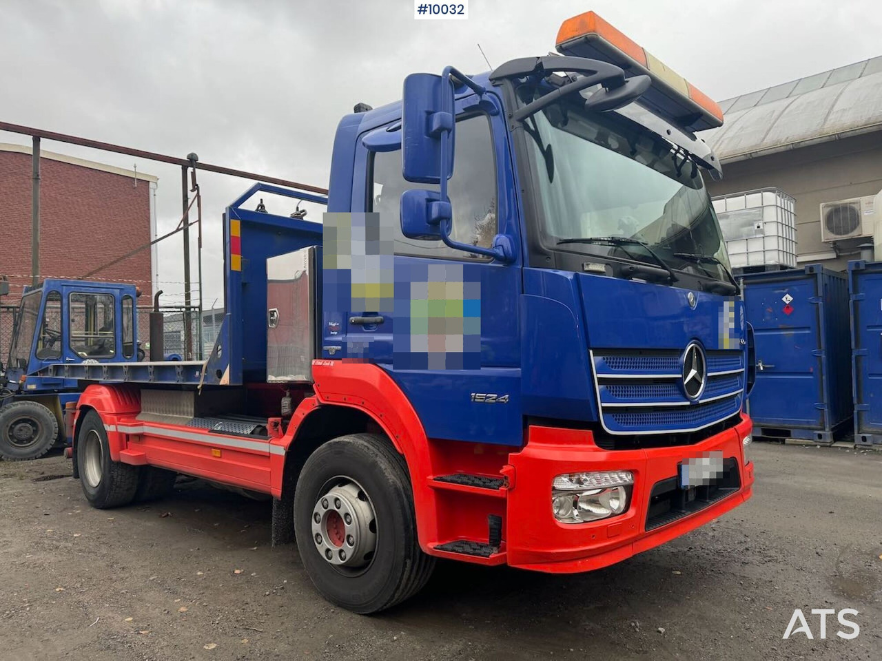 Mercedes Atego 1524 Hook Truck with AJK hook - Other machinery: picture 2 Mercedes Atego 1524 Hook Truck with AJK hook - Other machinery: picture 2