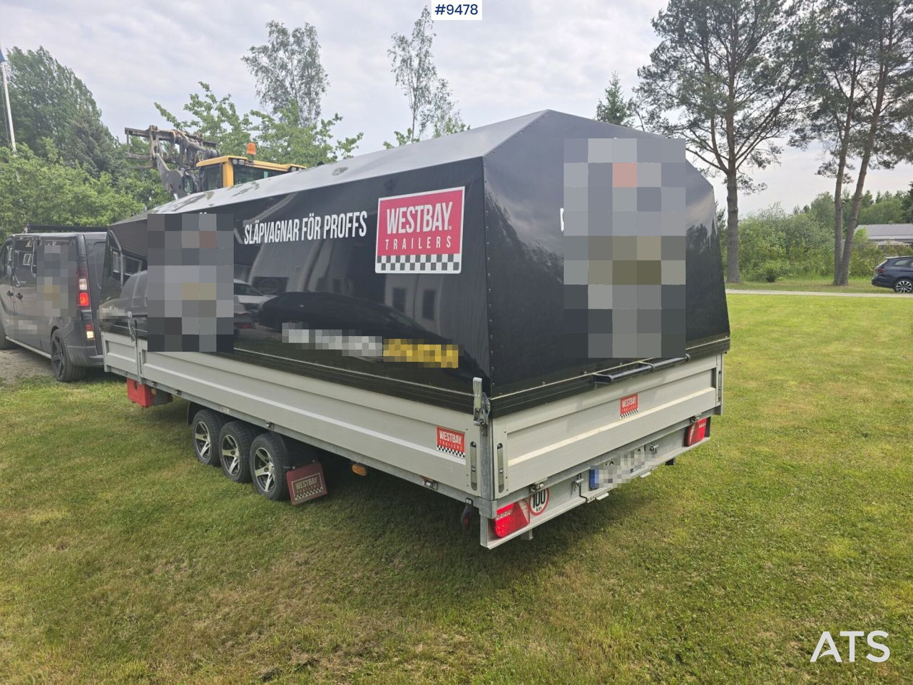 Trailer Agados Adam 15 with tipper and winch - Other machinery: picture 2 Trailer Agados Adam 15 with tipper and winch - Other machinery: picture 2