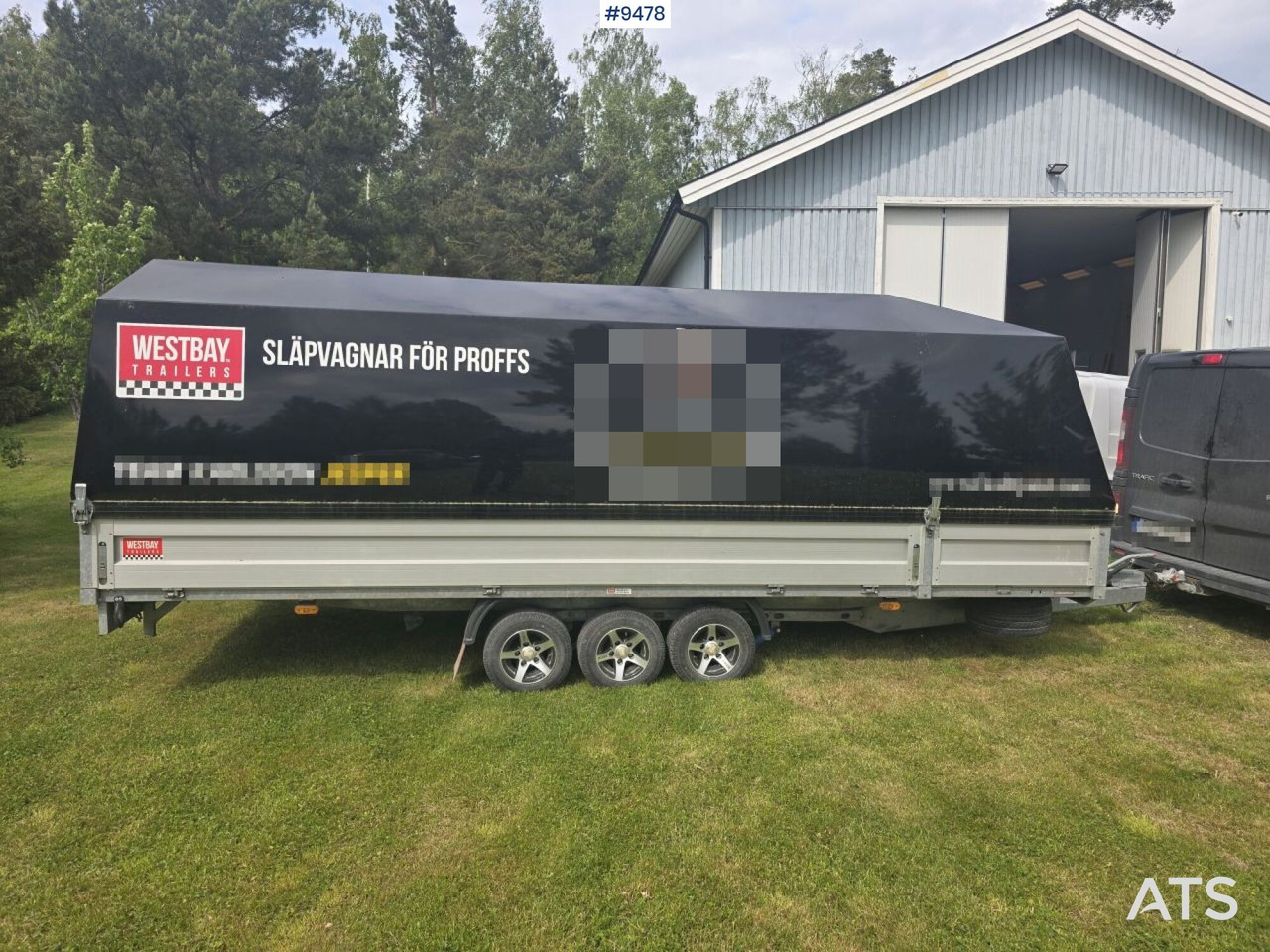 Trailer Agados Adam 15 with tipper and winch - Other machinery: picture 3 Trailer Agados Adam 15 with tipper and winch - Other machinery: picture 3