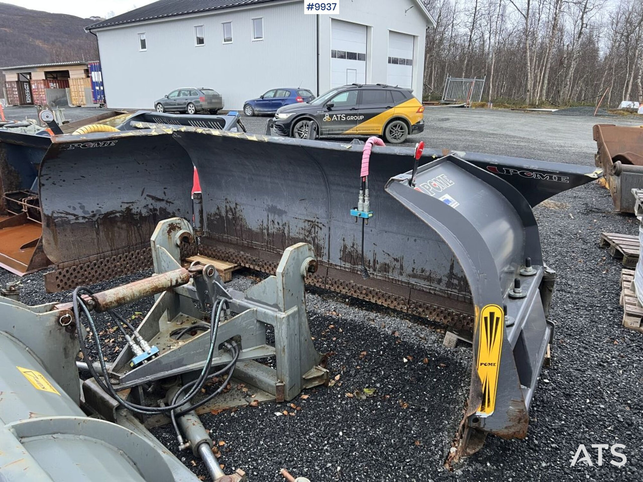 Plow Pome JETI/ Volvo, Large BM - Snow plough: picture 1 Plow Pome JETI/ Volvo, Large BM - Snow plough: picture 1