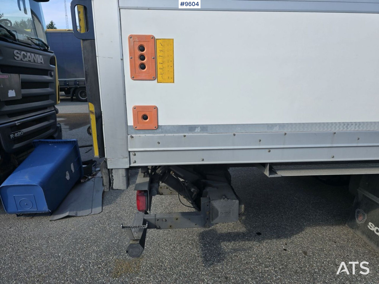 Box truck Scania P250 Liftable and lowerable body: picture 16