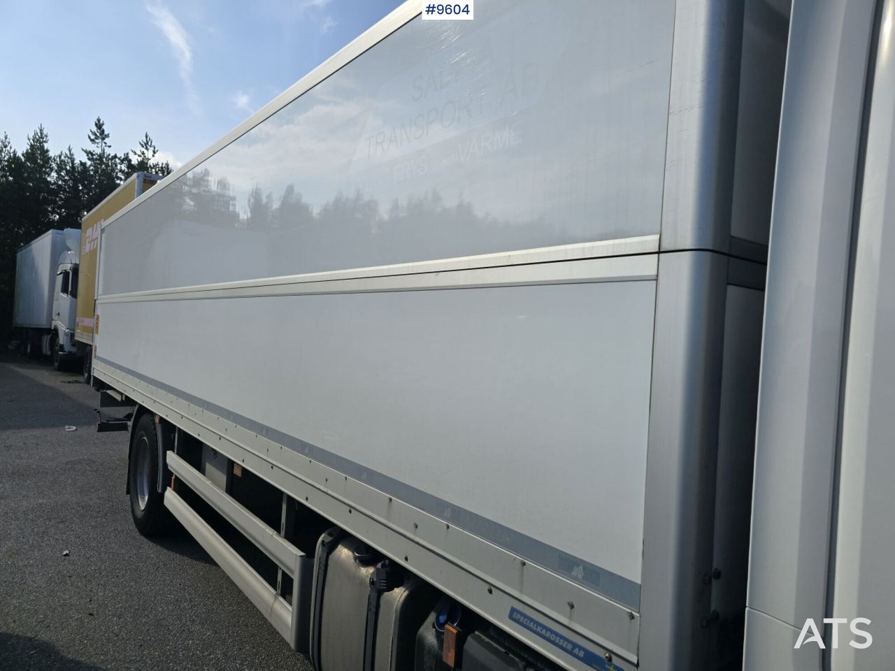 Box truck Scania P250 Liftable and lowerable body: picture 15