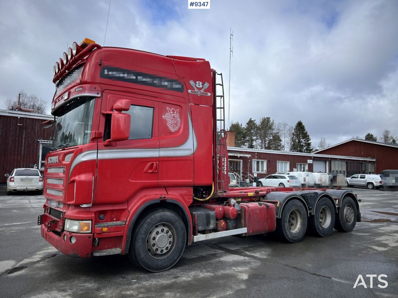 Hook lift truck Scania R500 Tridem Hooklift (VIDEO): picture 7