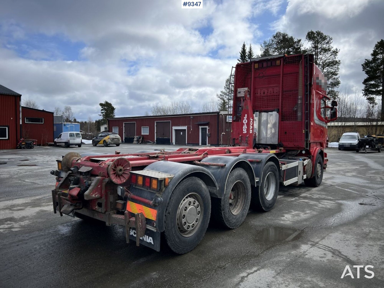 Hook lift truck Scania R500 Tridem Hooklift (VIDEO): picture 12