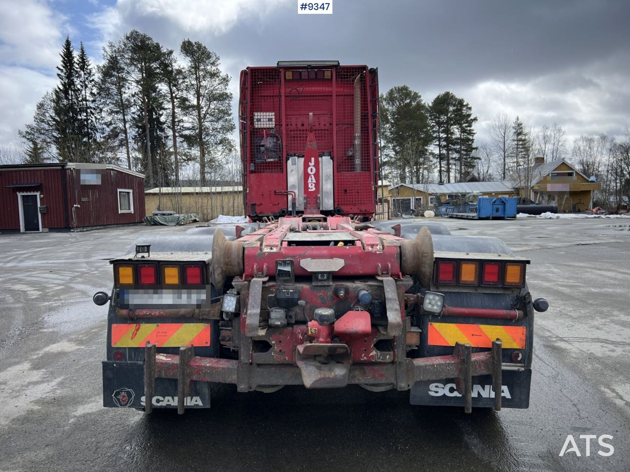 Hook lift truck Scania R500 Tridem Hooklift (VIDEO): picture 13