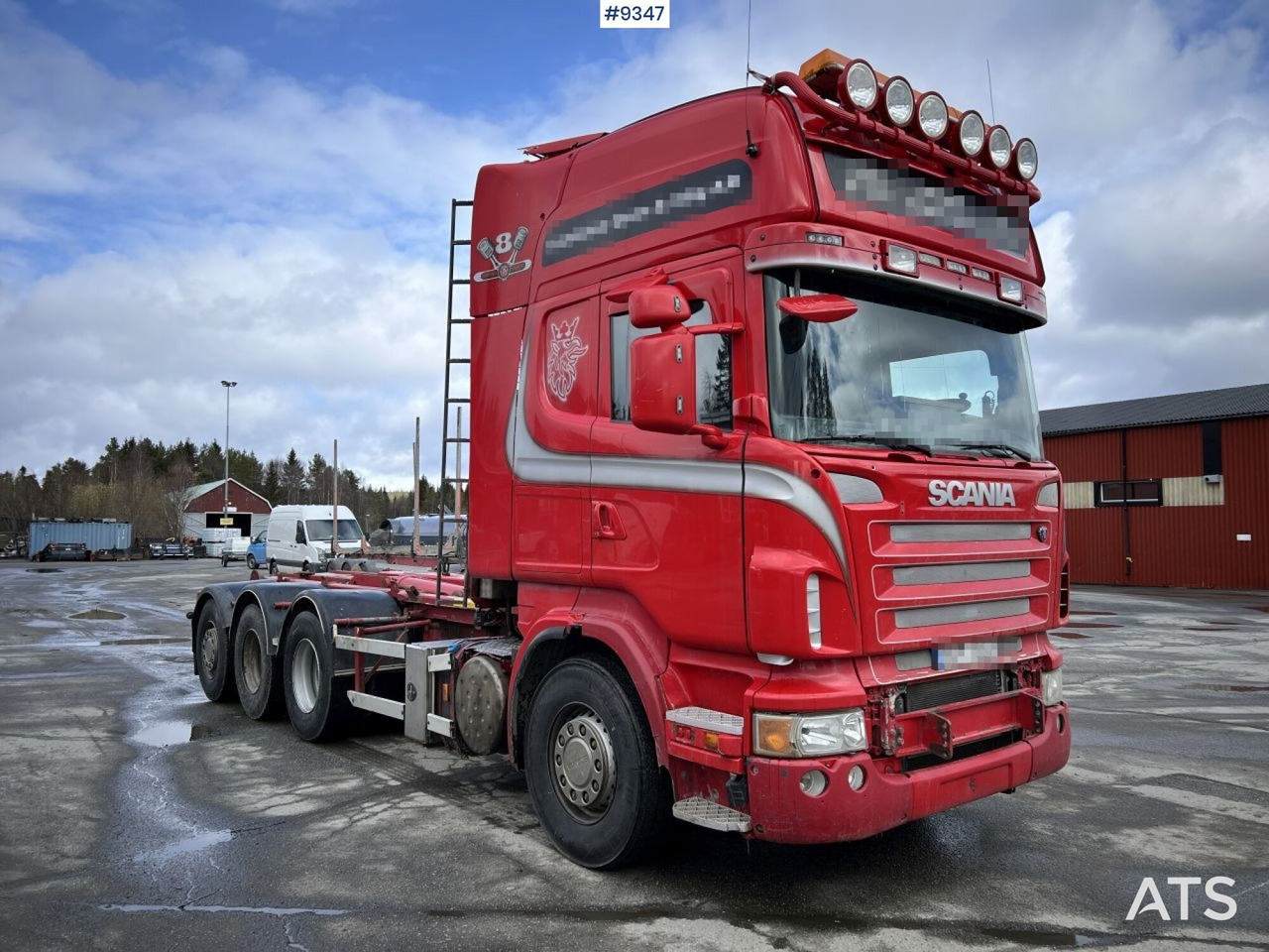 Hook lift truck Scania R500 Tridem Hooklift (VIDEO): picture 9